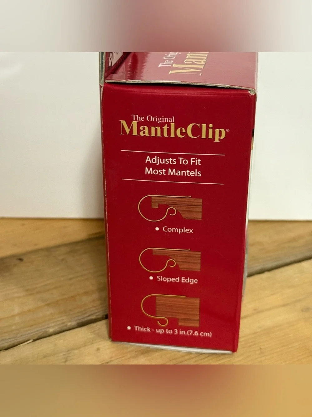Haute Decor The Original MantleClip Stocking Holder Oil Rubbed Bronze 4 Pack NWT